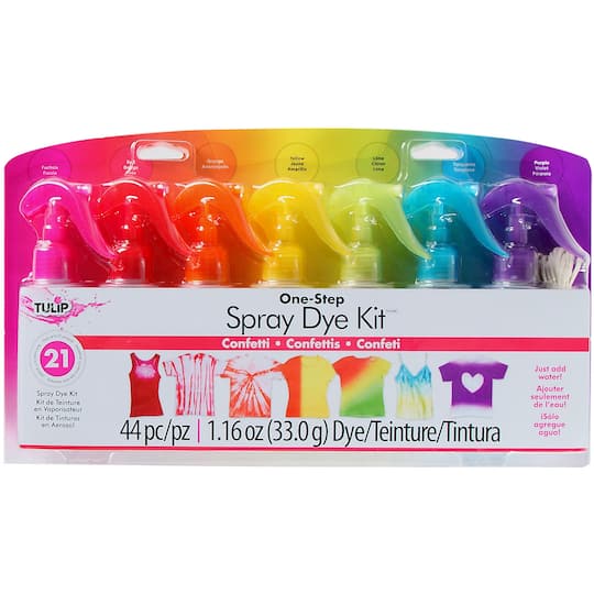 Tulip&#xAE; Confetti One-Step Spray Tie-Dye Kit